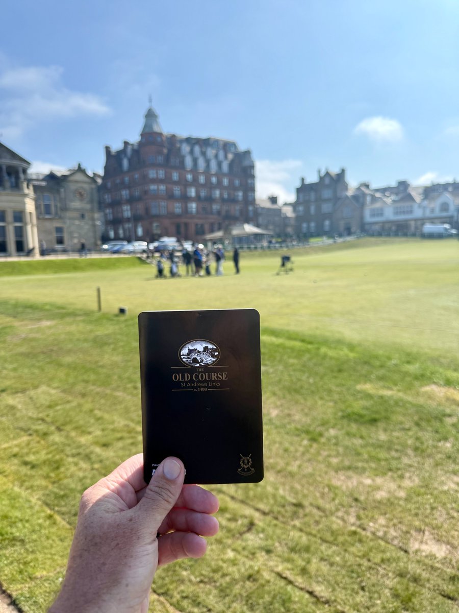 golfBestBall's tweet photo. A Dream Meeting at @TheHomeofGolf - How the Rodeo Dunes logo turned into a friendship and a @DGResorts connection. 

Read the story here: https://t.co/Xr1BabmjHi

#golfispeople #golfstories #dreamgolf #rodeodunes #sandvalley #theoldcourse #thehomeofgolf https://t.co/L0GZt9wBUy
