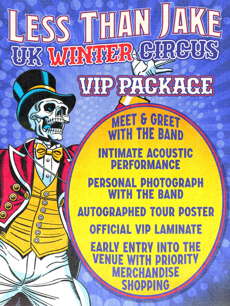 LessThanJake's tweet image. UK! You are not messing around! Glasgow is basically gone and Leeds is hot on its heels!
If you are waiting to grab Winter Circus tickets… DON'T. myticket.co.uk/artists/less-t…