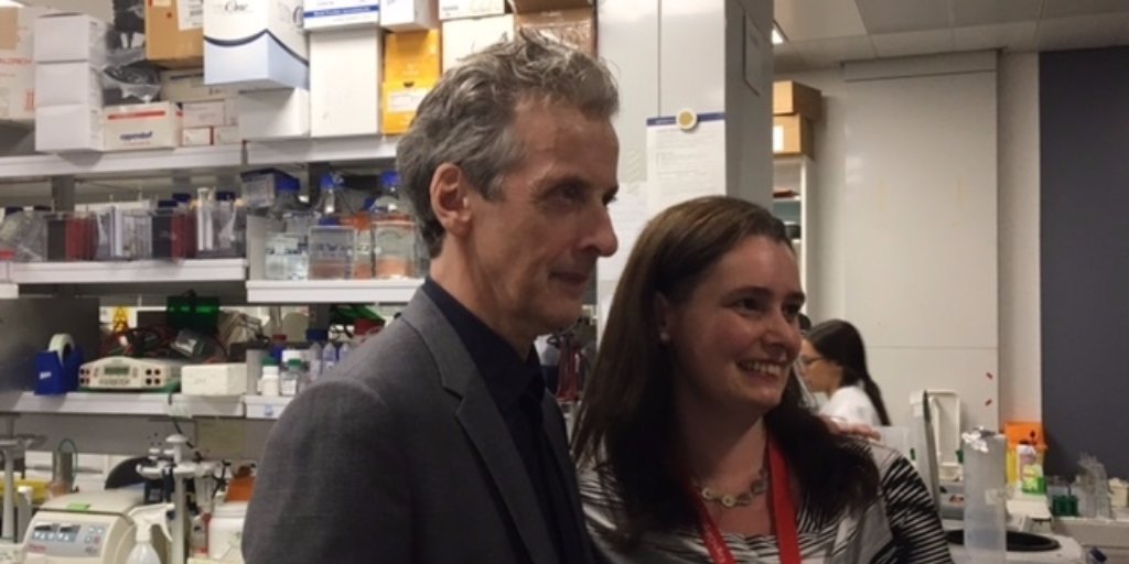brinatello's tweet image. October 13th is #MetastaticBreastCancerAwarenessDay. When #PeterCapaldi became a patron to @2ndary1st in 2016, @ClaudicalWells (Professor of Cancer Cell Biology) provided details of the work the do at the lab. #SecondaryBreastCancer #BreastCancerAwarenessMonth @BreastCancerNow