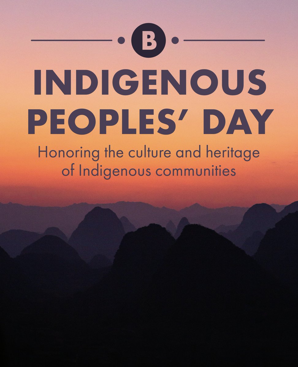 ThisIsPlanB's tweet photo. Today on this holiday, we honor the people who first called this land home. We remember the challenges and tragedies that they endured. And we celebrate their proud place in and contributions to the collective story of America. #thisisplanb #IndigenousPeoplesDay https://t.co/7xxGCZmi5M