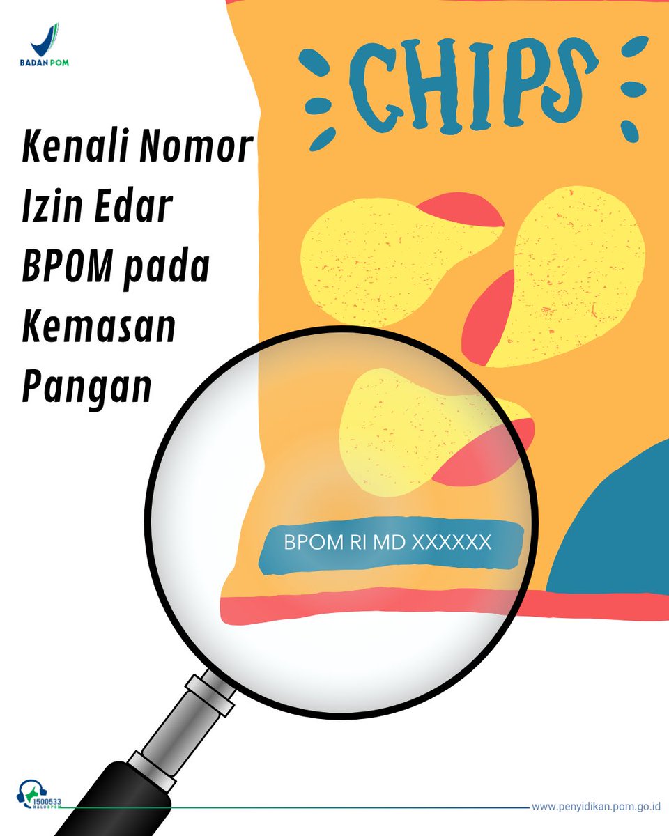 penyidikanbpom's tweet photo. Halo Sahabat BPOM! 👋
Tahukah kamu? 
Pahami perbedaan Nomor Izin Edar (NIE) BPOM RI MD dan BPOM RI ML yang beredar di Indonesia pada produk pangan olahan.

#BPOMRI #PenyidikanBPOM #HALOBPOM1500533 #PanganAman https://t.co/VjrUcyeFJD