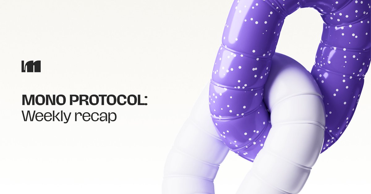 mono_protocol's tweet image. 🔗 This week at Mono Protocol:
– $2.3M raised so far
– Moved to Stage 12
– Final stage of CertiK audit
– Fixed several bugs on the website and dashboard for smoother performance