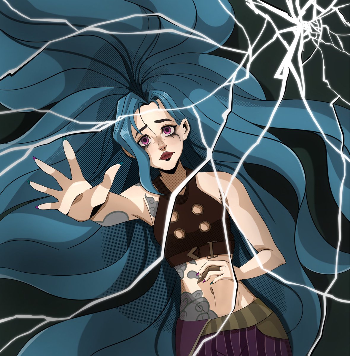 This week I chose the word shredded and made Jinx again