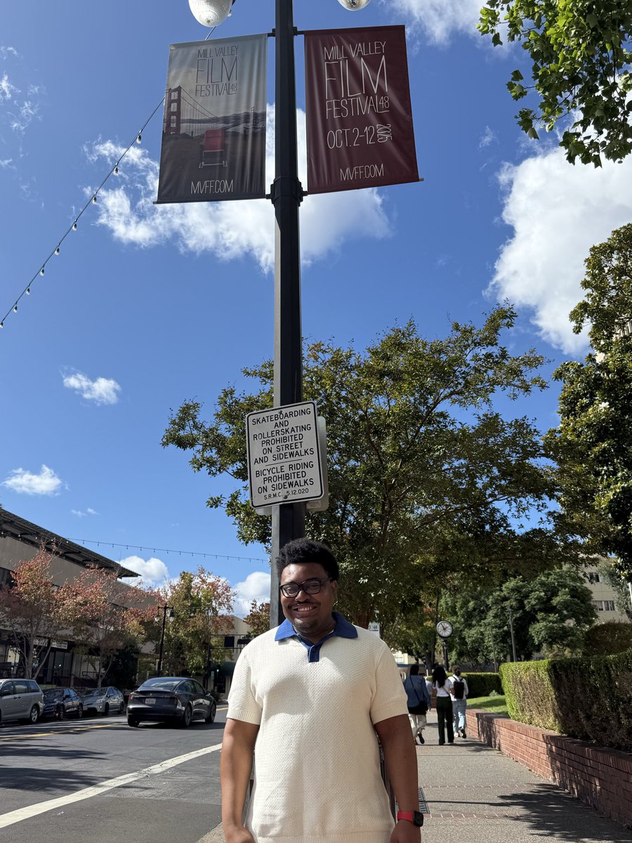 HenJoeSchmoe's tweet image. Mill Valley Film Festival was a time! #MVFF48 #SpikeLee #DelroyLindo #NoseeumsMovie