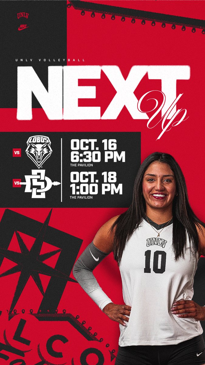 UNLVvball's tweet image. BACK-TO-BACK HOME MATCHES THIS WEEK 😊

#BEaREBEL