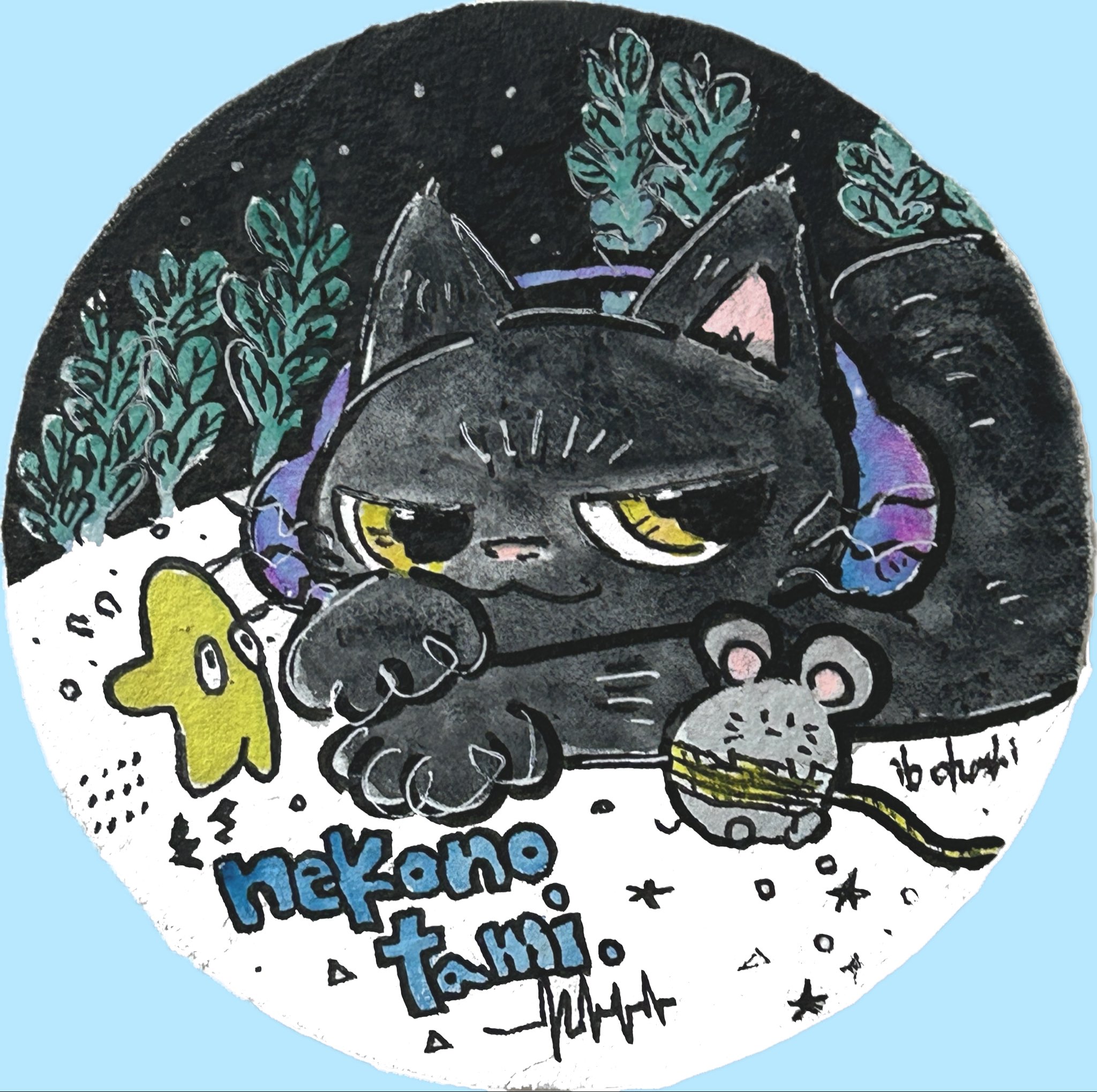 【高品質】ブルーローズにゃんこキャンバスアート 高品質】ブルーローズにゃんこキャンバスアート 高品質】ブルー