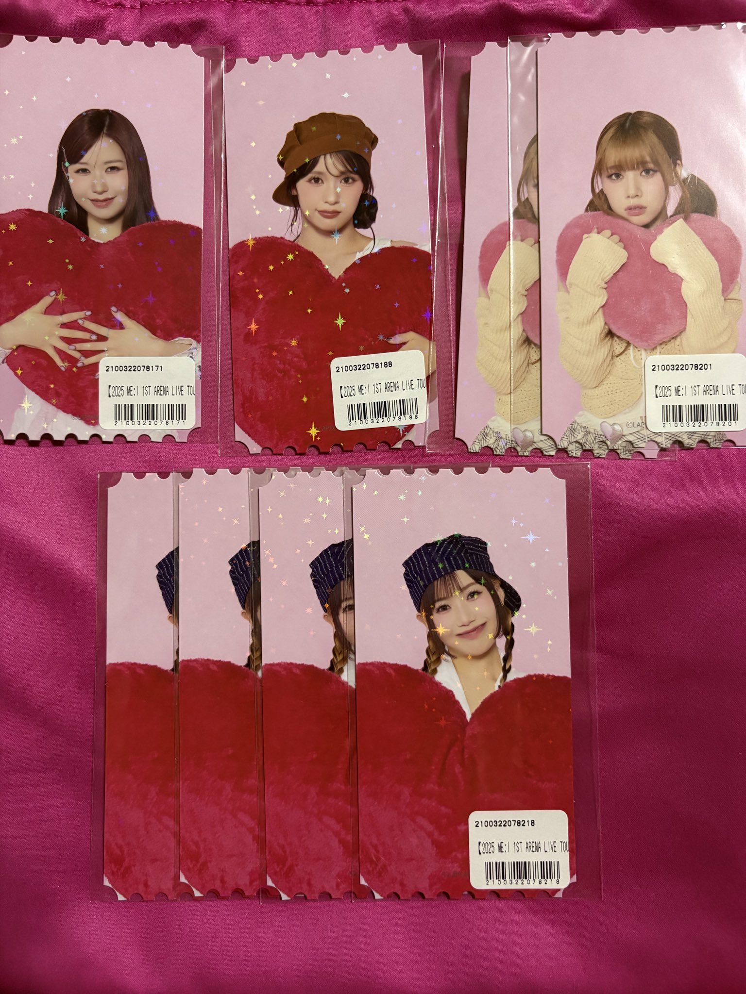 ME:I チェキ 心 美羽 蘭 心菜 璃杏 ME:I SASAKI KOKONA (佐々木心菜) 💤 & MURAKAMI RINON (村上