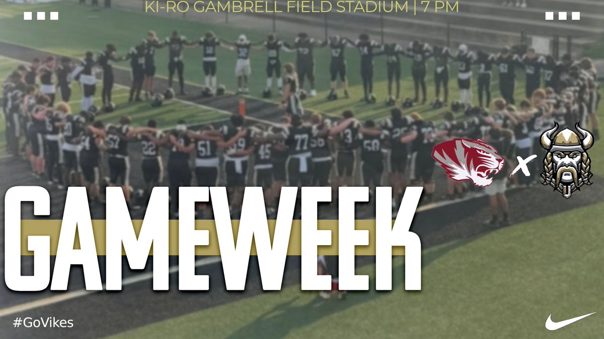 Make plans to #ShowUp this Friday under the lights against the Hartselle Tigers. We need everyone to come out for another big region game at Ki-Ro Gambrell Field Stadium at 7pm to support our Vikings!!⚔️🖤💛🖤⚔️
#JHS #VikingFootball #HomeGame #LockedIn #GoVikes #JasperVsEverybody