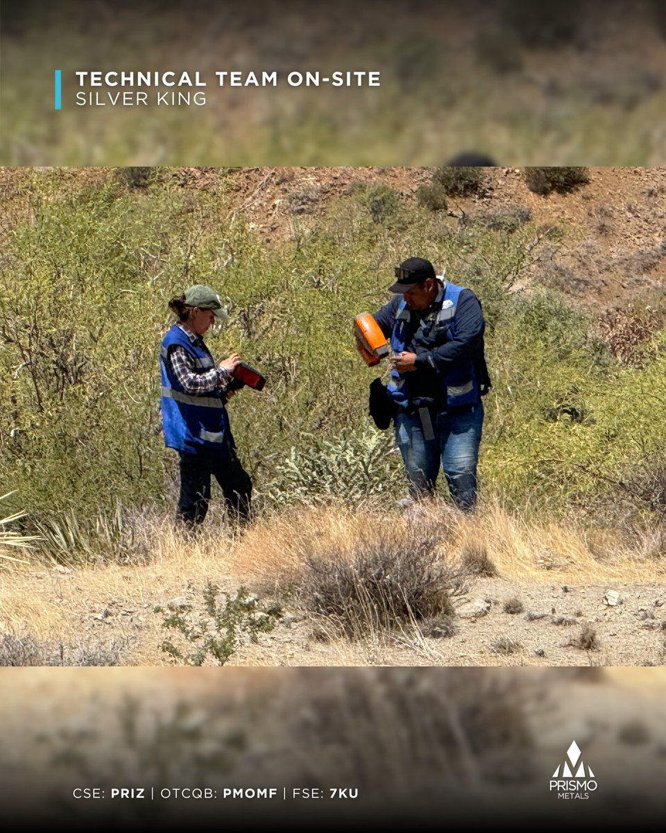 Boots on the ground at #SilverKing.
Our team is using handheld XRF analyzers to get real-time chemical data from surface samples. This tech helps us map out the geology and identify the best targets, faster.

Data-driven exploration in action. 

$PRIZ #Silver #Mining #Arizona