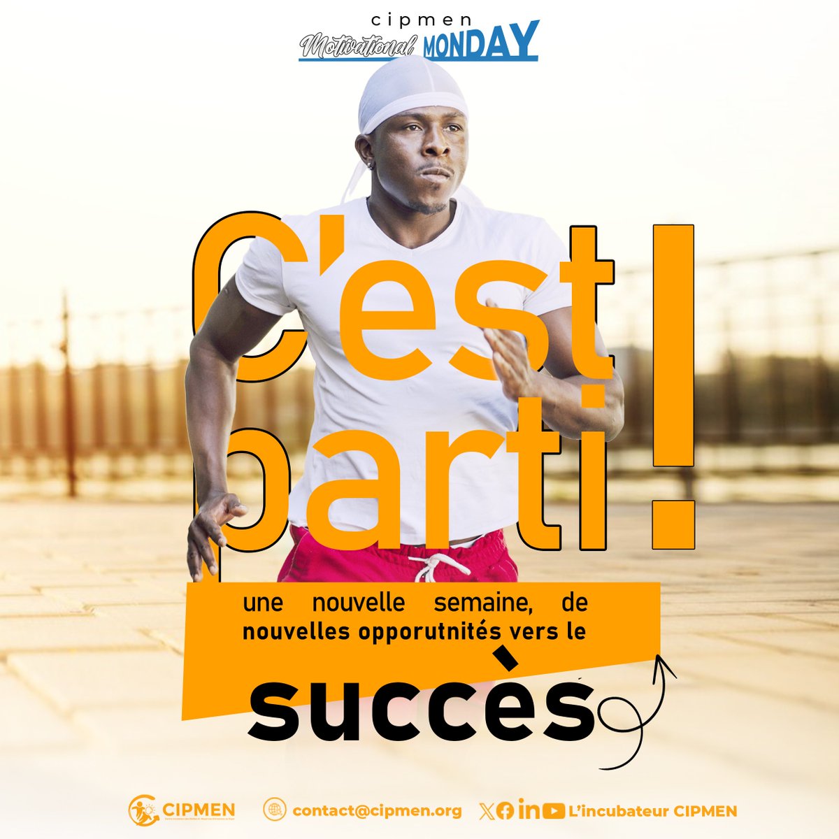 #MotivationalMonday
Un pas après l’autre, vers l’inévitable victoire.

#Entrepreneuriat #Motivation #Focus #Graal