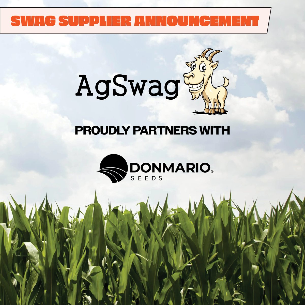 SWAG SUPPLIER ANNOUNCEMENT! 🌽🚨

We recently had the opportunity to collaborate with Donmario Seeds on a fully custom box project—handling everything from design to doorstep. Inside the box was a mix of 4 custom products! 

#agswag #agriculture #customswag #donmarioseeds