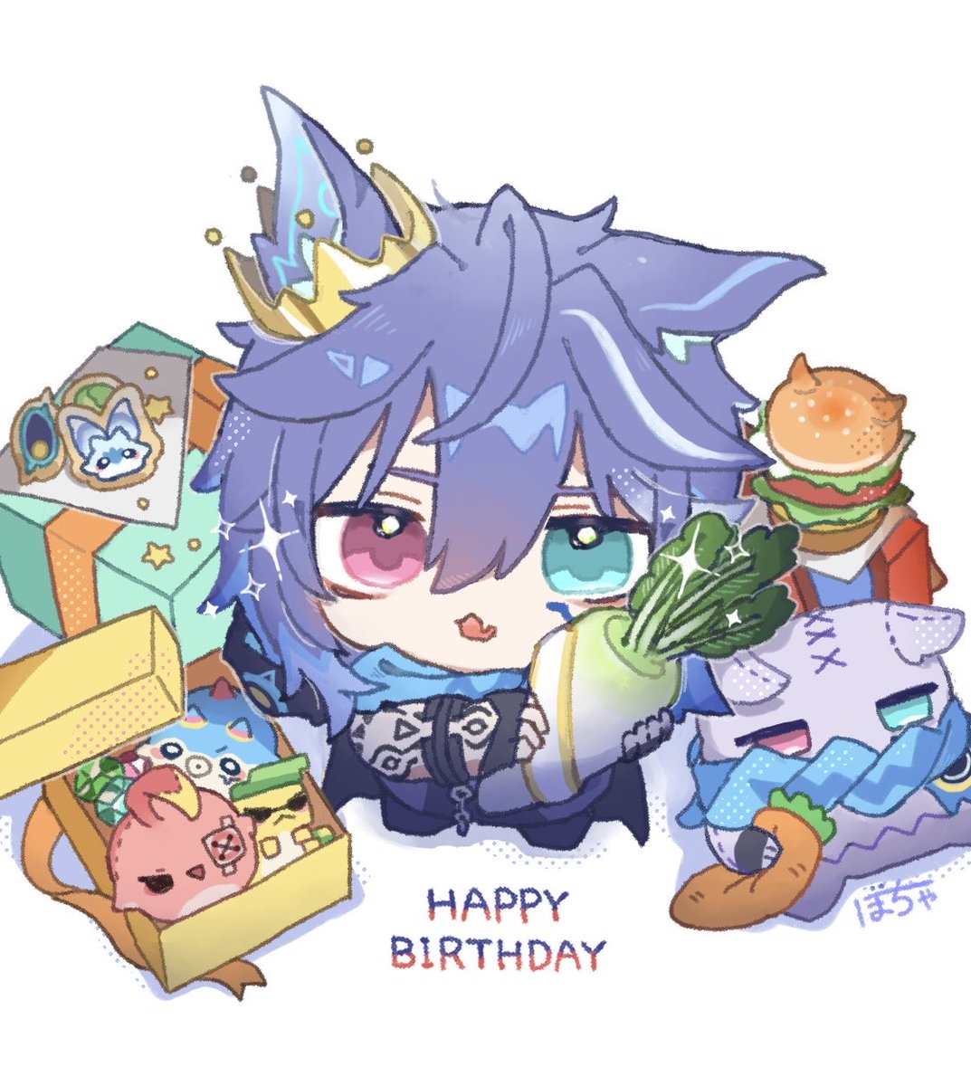 産まれてきてくれてありがとう🦇♡
#オロルン生誕祭2025