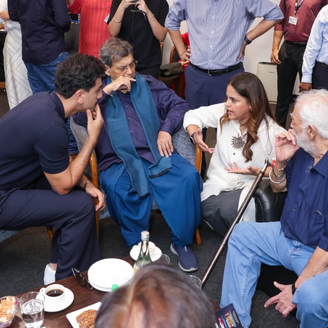 Khushali_rk's tweet photo. #RanbirKapoor at Whistling woods International opening session of Celebrate cinema 2025 📸 🎥
#ranbirkapoor #subhashghai https://t.co/itKqUJzDrF