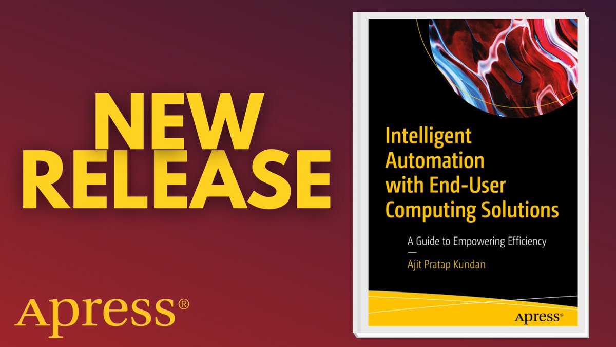 Apress's tweet image. 📊 Real-world wins:
✅ Manufacturing optimization
✅ Smarter healthcare systems
✅ Responsive smart cities
This guide shows how AI + end computing = operational excellence. #MachineLearning #EdgeComputing #TechInnovation #AIinAction
🔗 ow.ly/L8vx50WTty6