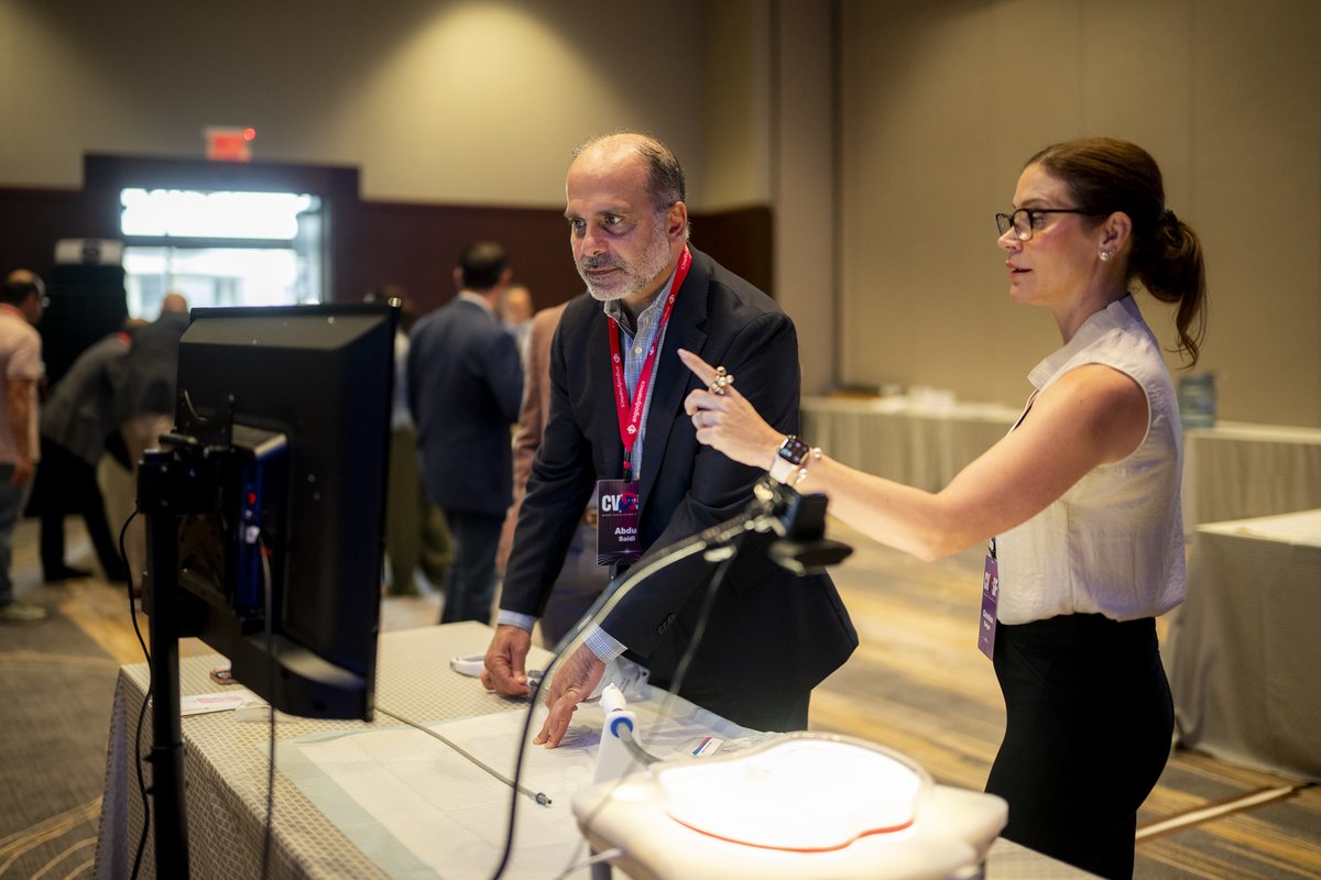 angiodynamics's tweet image. Yesterday attendees at #CVSF2025 had the chance to be part of interactive hands-on sessions that gave physicians the opportunity to engage directly with cutting-edge technologies like the AlphaVac® System, the AngioVac® System, and the Auryon® System. ▶️ bit.ly/3IQ52yI