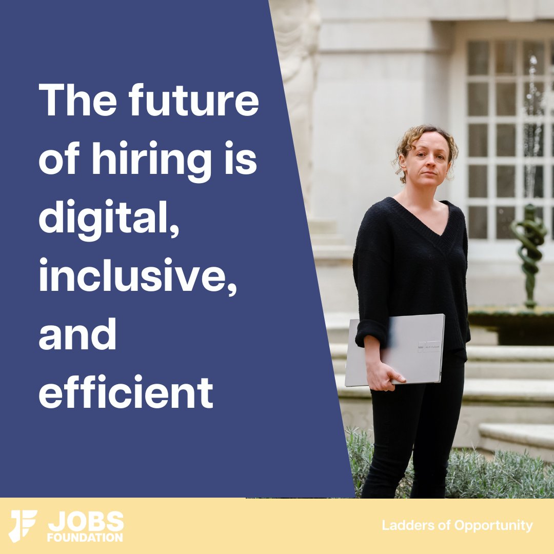 TheJobsFndn's tweet image. 📍 Technology that includes.
Not all innovation is about automation — sometimes, it’s about inclusion.