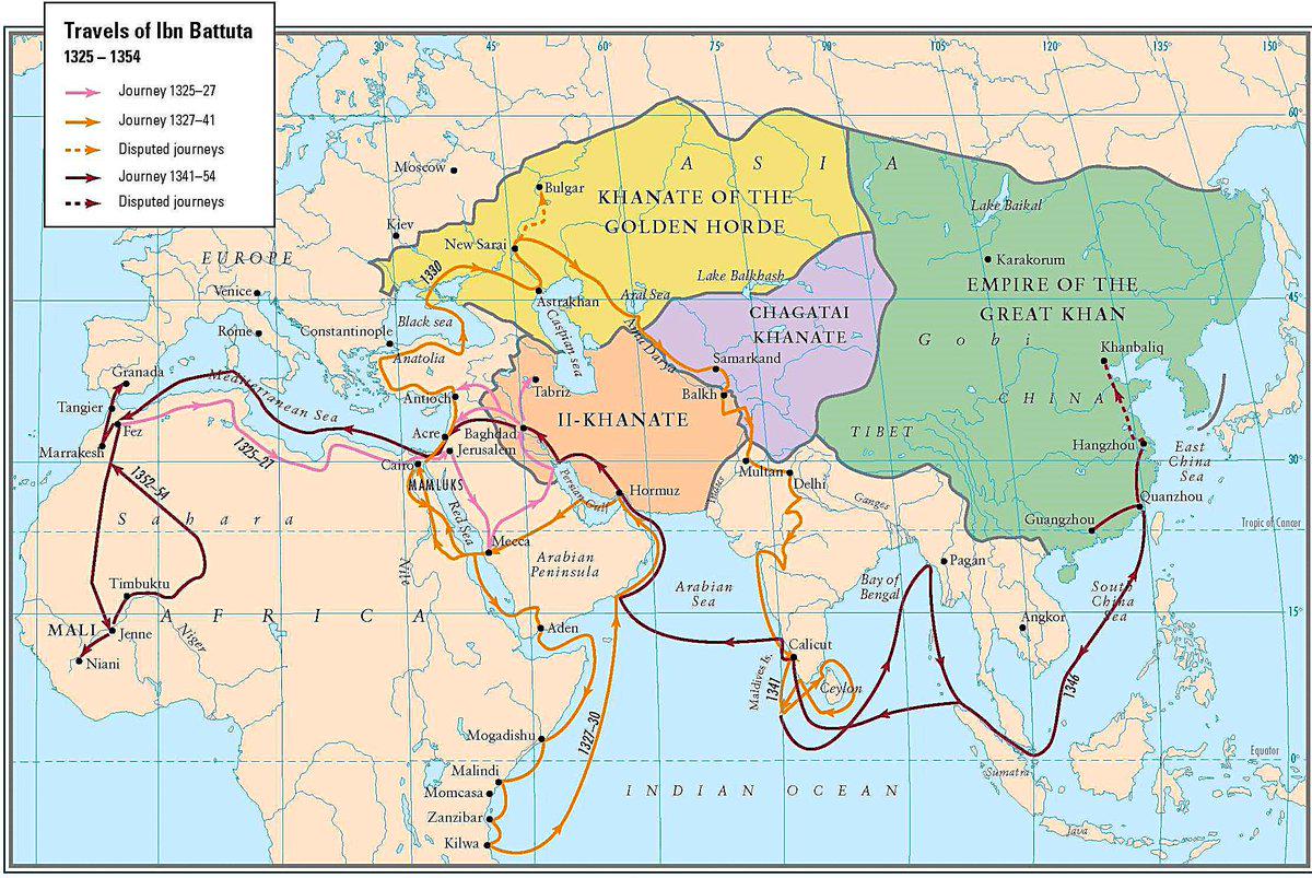 The Travels of Ibn Battuta 1325-1354