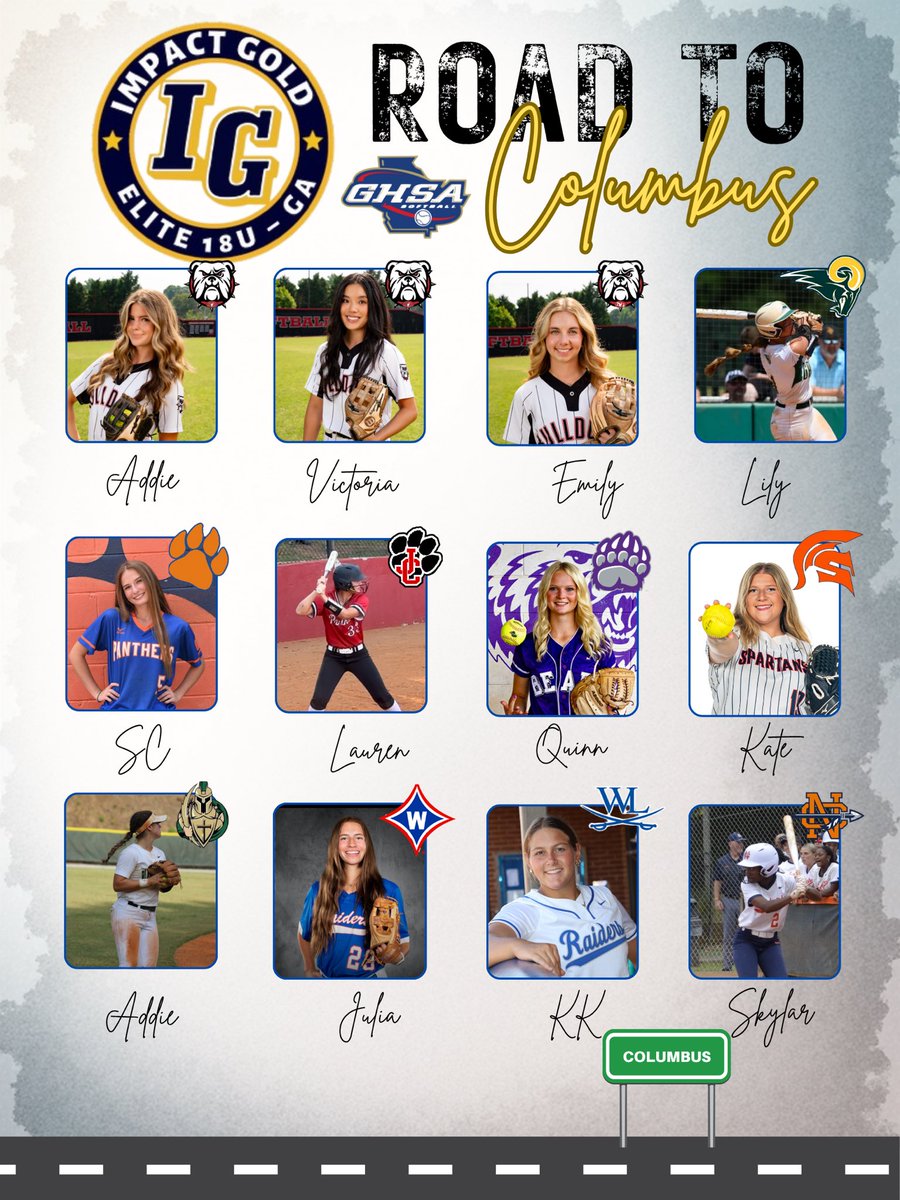 It's playoff time in GA🍑 with round ☝️kicking off this week!  Good luck to our IG girls as they battle to punch their 🎟️ to Columbus!