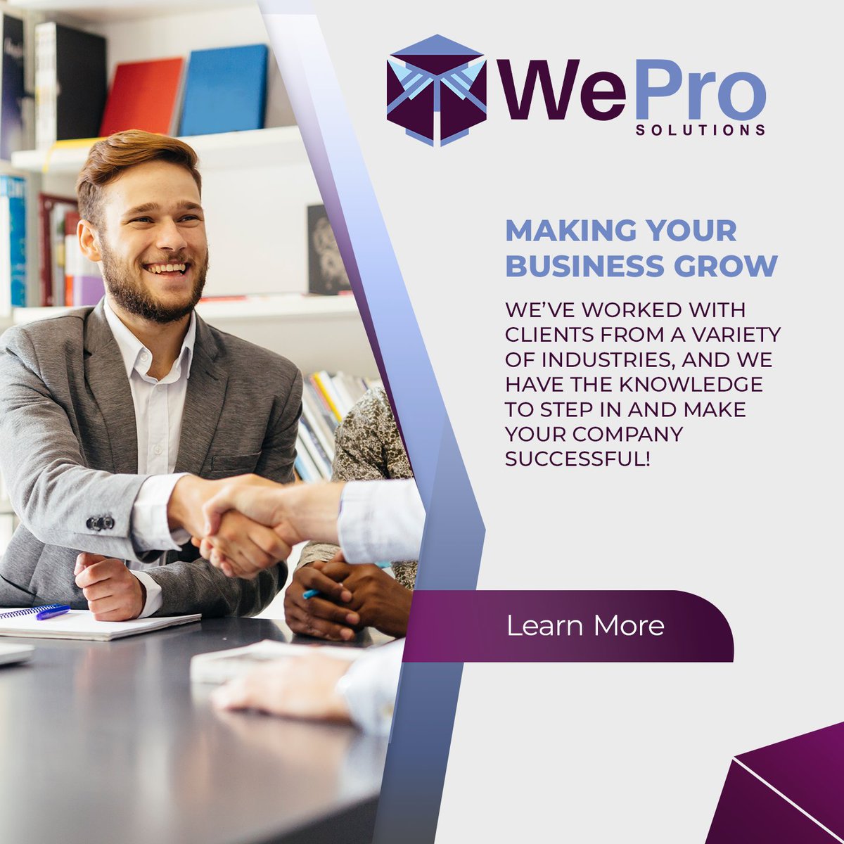 WeProLLC's tweet image. We're here to be your web and IT partner now and in the future, setting you up for success and being there to make sure it happens! If you’re looking for a full-service tech team, send us a message and let’s get to know each other!
#WebSupport #IThelp #SmallBusinessPartner