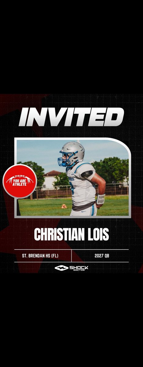 Qb_chris_8's tweet image. Thank you for the invite @youareathlete !
Fyi i go to Braddock @BraddockBulldog