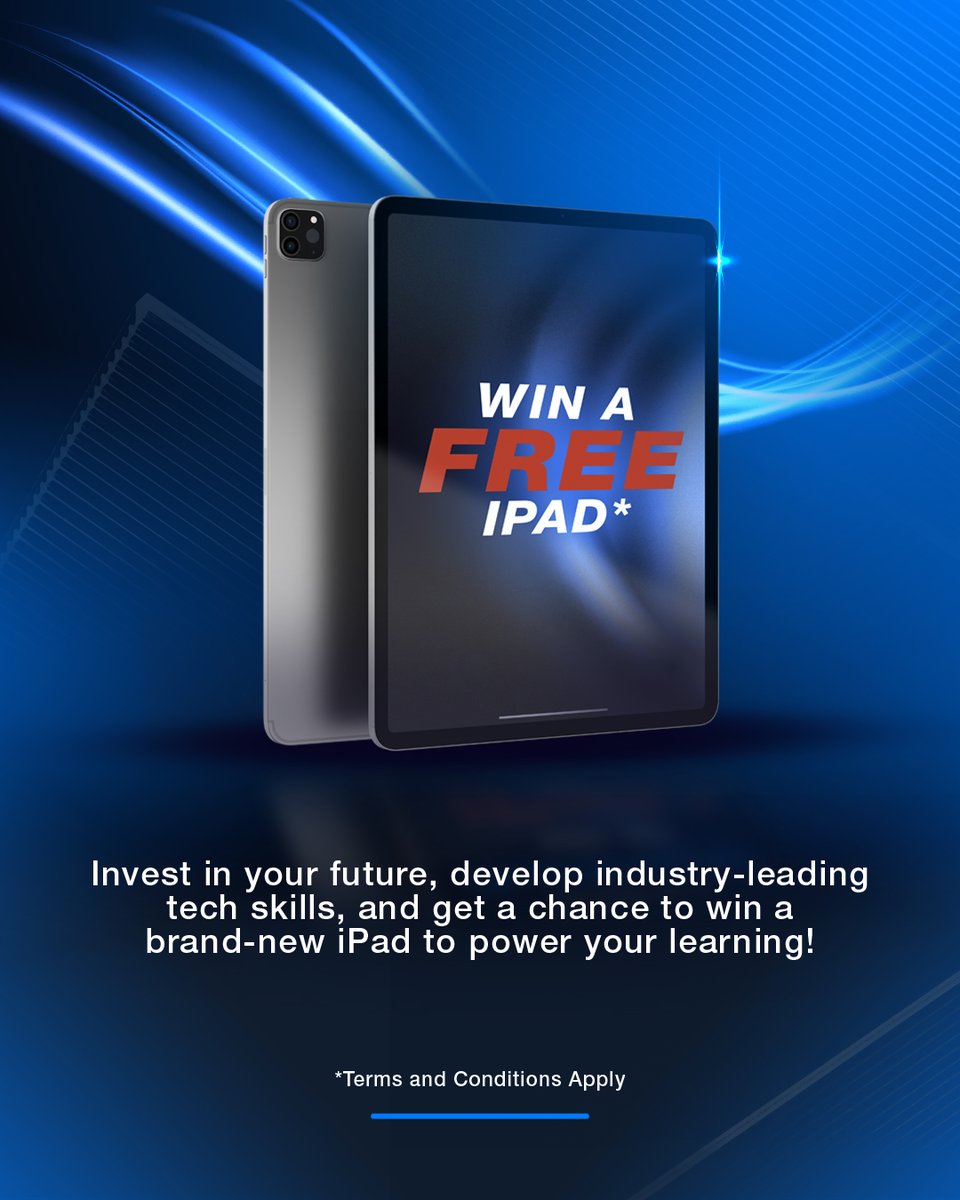 QuickStartIntel's tweet image. Don’t miss your chance to win a FREE iPad! 🎉
Enroll in any QuickStart bootcamp by Oct 31 and you’ll be automatically entered to win.
👉Start your tech journey today: ow.ly/VCvS50XayIK
#iPadGiveaway #QuickStart #Bootcamp #LearnTech #GiveawayAlert #FutureInTech