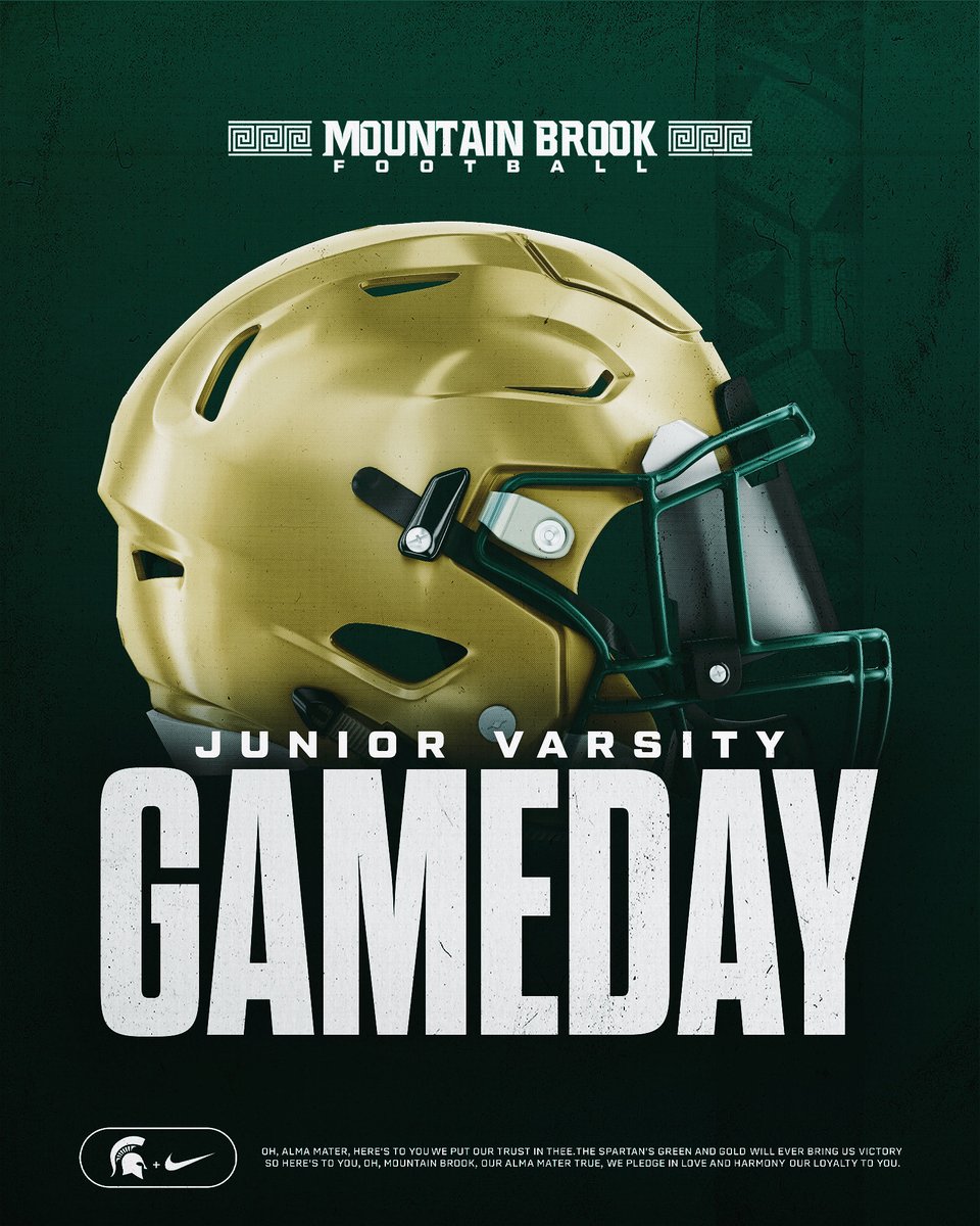 Mountain Brook Football (@mtnbrookftbl) on Twitter photo Good luck to our 9/JV Spartans tonight versus Hewitt! Good luck to our 9/JV Spartans tonight versus Hewitt!