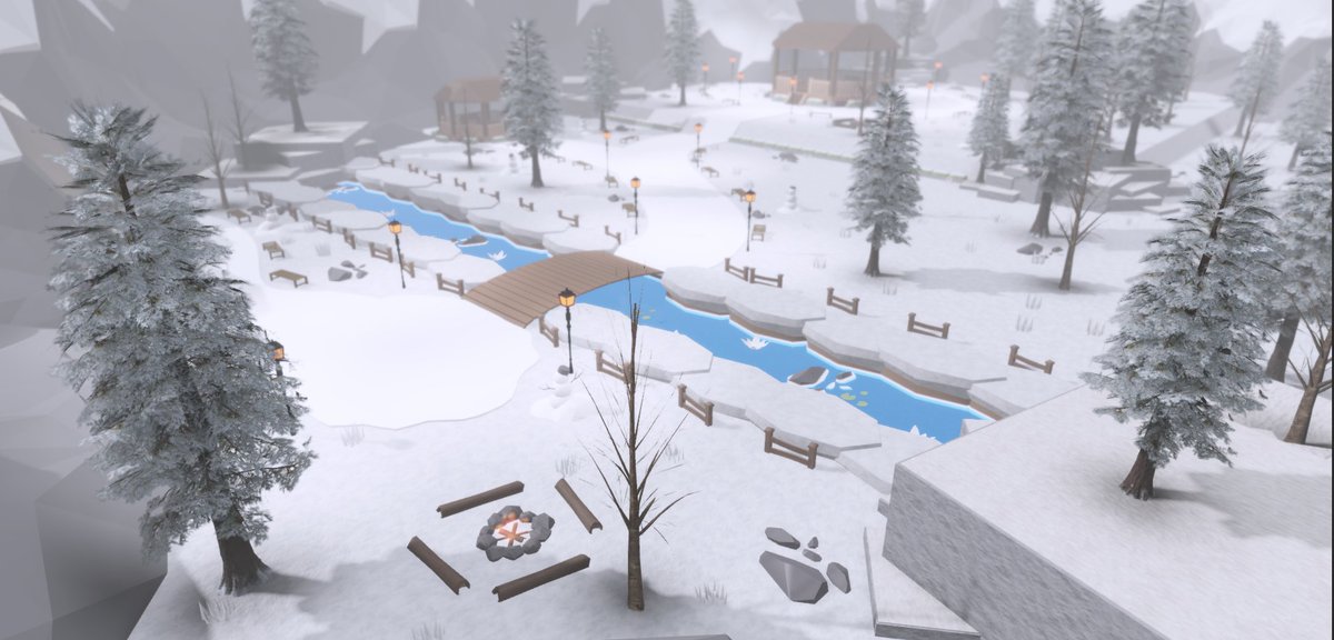 Sixvertt's tweet image. Winter Map Commission 
#RobloxDev #RobloxDevs #Roblox