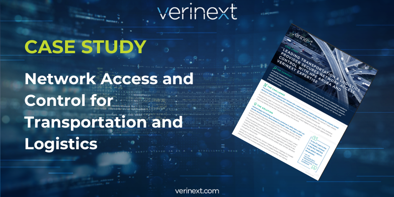 Verinext helped a leading transportation and logistics provider transform its network security with Aruba ClearPass, building a scalable, policy-based framework for IoT, BYOD, and vendor access for a network! Read more: bit.ly/42U2whN  #verinext  #ArubaClearPass