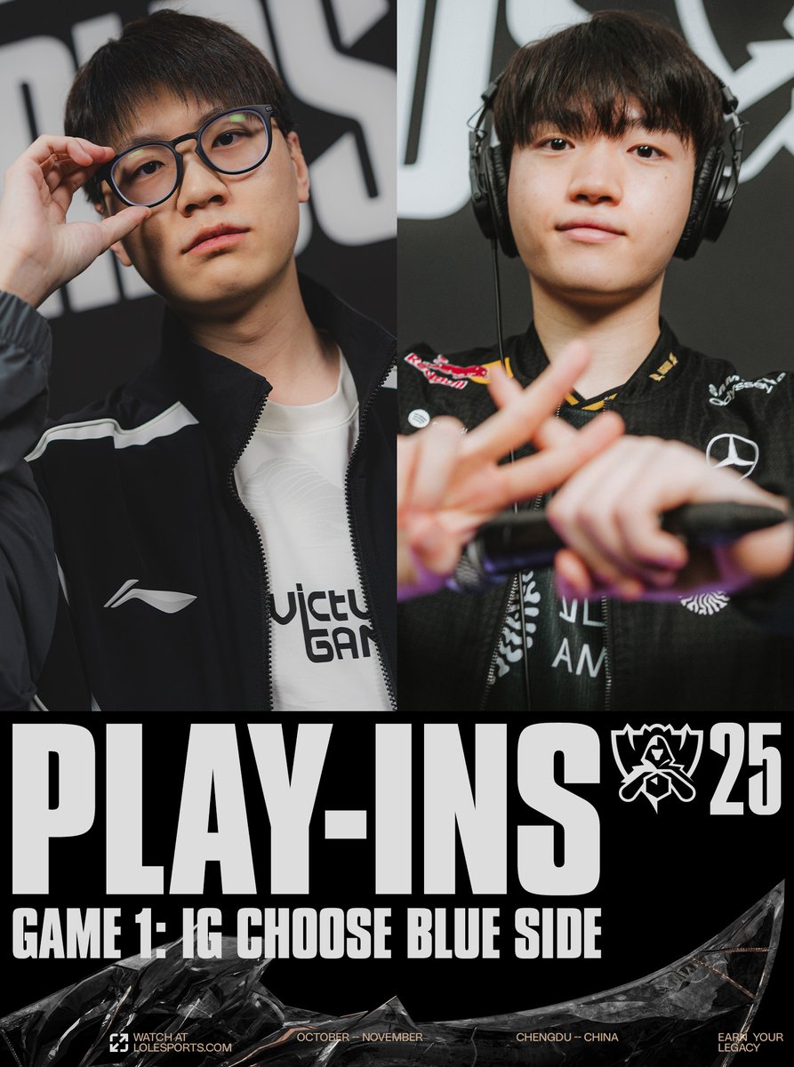 T1 vs IG 포스터