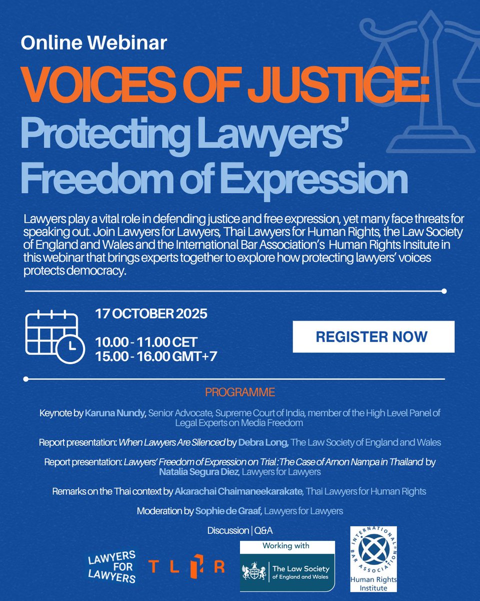 IBA's Human Rights Institute tweet media