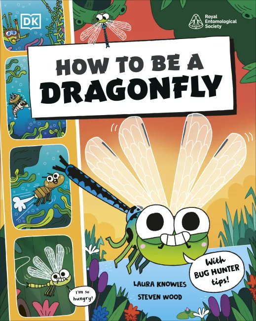 Heard the news? 📢

<a href="/RoyEntSoc/">Royal Entomological Society</a> is excited to announce the official release of “How to Be a Dragonfly”! 🐉 🪰

Celebrate the wonder of #dragonflies &amp; their fascinating world with their newest book in partnership with DK Books! 🔽
buff.ly/haELmUv

#BookRelease #Entomology