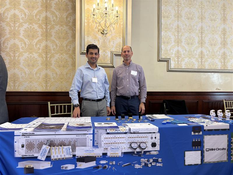 MiniCircuits's tweet image. Mini-Circuits was pleased to showcase our HFM and TAI products at the IEEE show in East Hanover, New Jersey last Thursday. Our expert team was available at our booth to chat with reps, customers and friends.