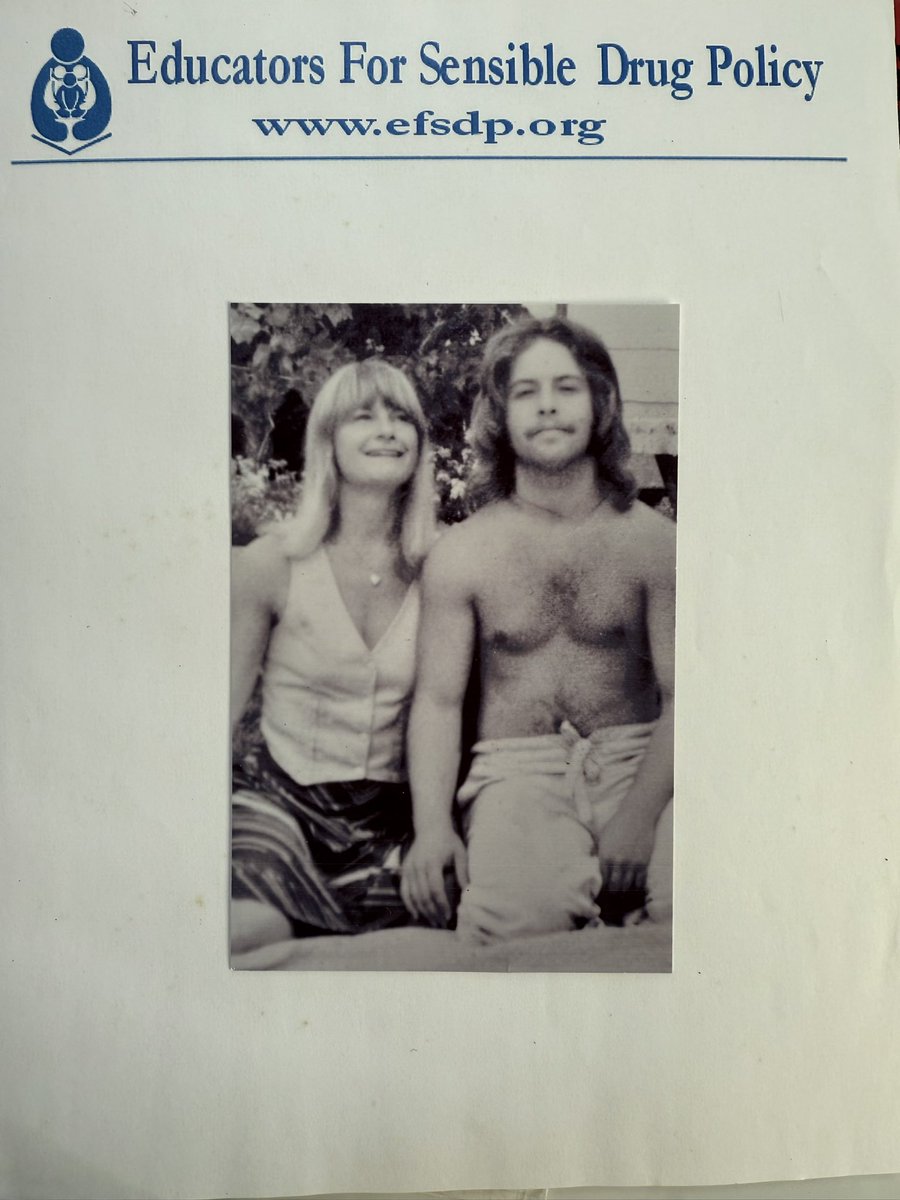 JudithRenaud's tweet image. #EFSDP It all began in 1979. Growing #cannabis in southern BC was what we did then. In 1999 when Richard Lake @DrugSense and @DrugPolicyOrg approached me to be the Director of TAP (Teachers Against Prohibition) I agreed! We renamed the org Educators for Sensible Drug Policy 2004!…