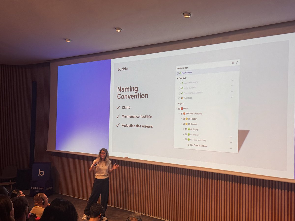 sonia_toqqe's tweet image. It’s time now for apps showcase!
I met @cloumcloumcloum one year ago at the Madrid meetup I was hosting and invited her to show her app
and just look out her now!
Showcasing her new app, Linkflow at #BubbleTourParis!
and that’s not all, she has also shared her three best…