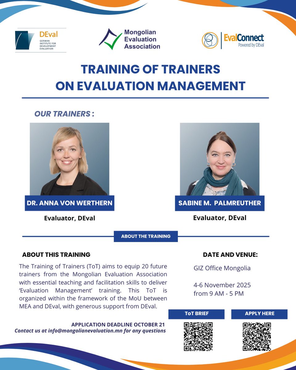 Mongolian Evaluation Association tweet media