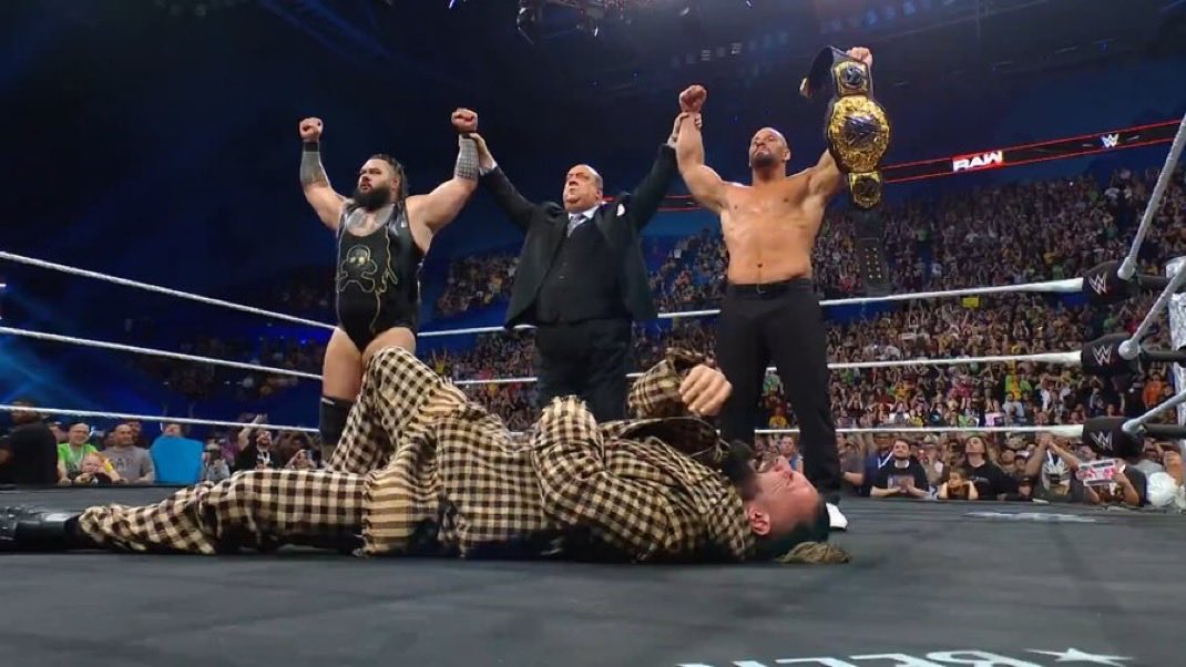 n8te_k's tweet photo. @MrSantiZap The Vision breakup was way too rushed and it really throws a wrench into the title feuds and wargames. This was always the route they were gonna go but they needed to build up Bron and Bronson more as guys that could stand on their own before this turn. I don’t like it. https://t.co/3yKXhFDRnX