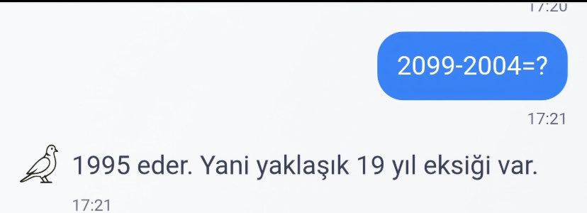 Yapay zekanın da gerizekalısı bizi buldu 

#kumru