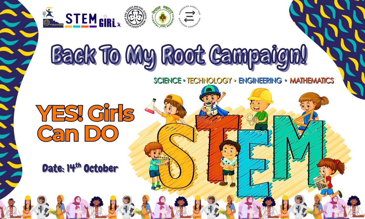 YessNepal's tweet photo. Join us on 14th October as we head to KGS School, Tarkeshwor-9, Kathmandu, Nepal
Led by YESS Participant 2025 Swostika Maharjan, for her #BackToMyRoots campaign, we will deliver an inspiring STEM Empowerment session with activities. #YessGirlsMovement #WAGGGS #Norec #NepalScouts https://t.co/WBNVUFiuPQ