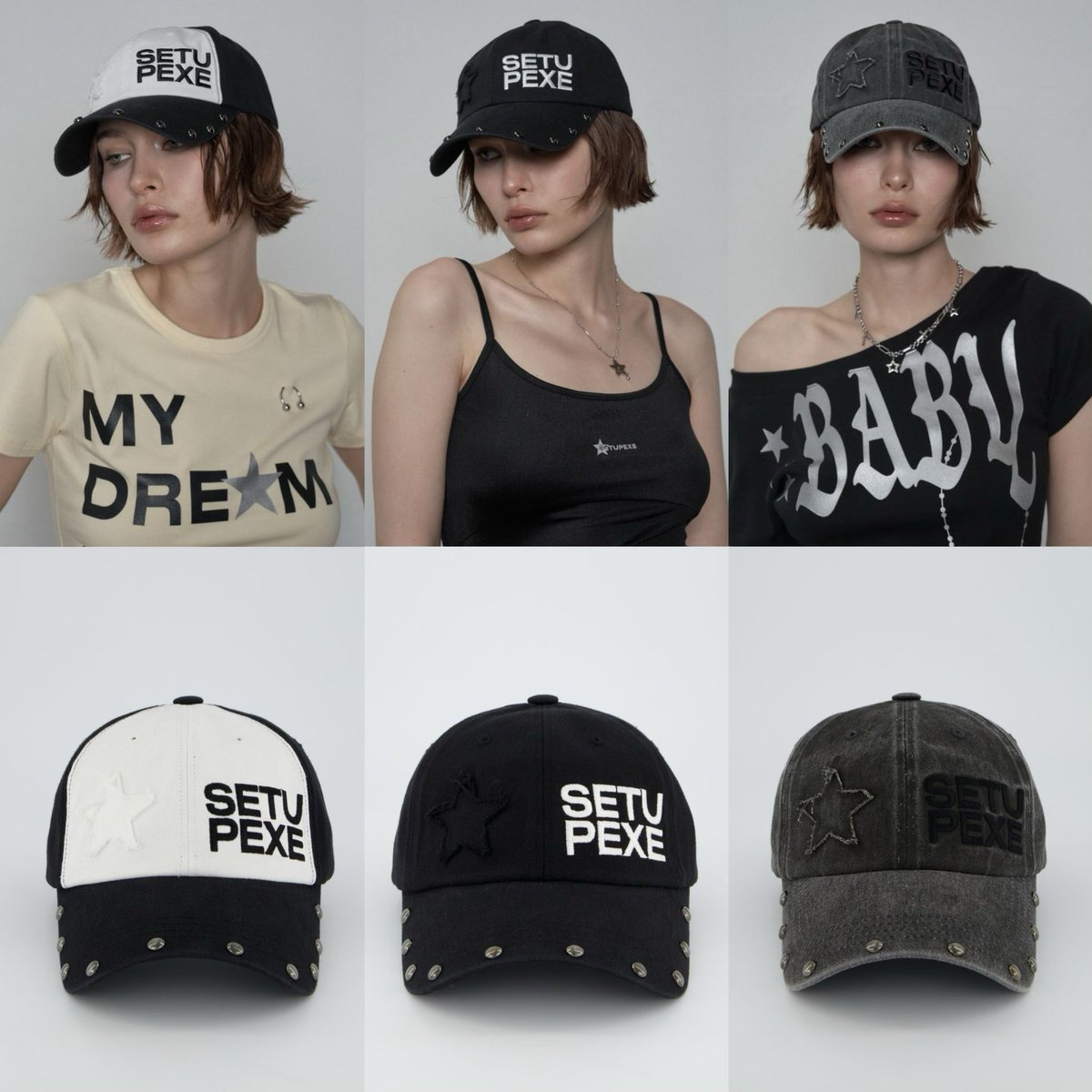 prevnseoul's tweet image. Setupexe studded logo ball cap ลด 10% +คูปอง ลดเหลือ 1180.- รวมส่งฟรี (มัดจำ 580.-) ✮* 🎬

** รับพรีจนกว่าราคาจะปรับ หรือคูปองหมดค่ะ
#setupexe #พรีsetupexe #พรีออเดอร์เกาหลี