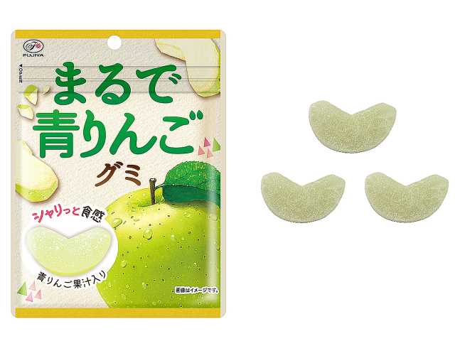 10月21日よりセブンイレブンから『不二家 まるで青りんごグミ』が新