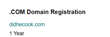 tommylowcode's tweet image. So, I bought a domain...

Did I cook?