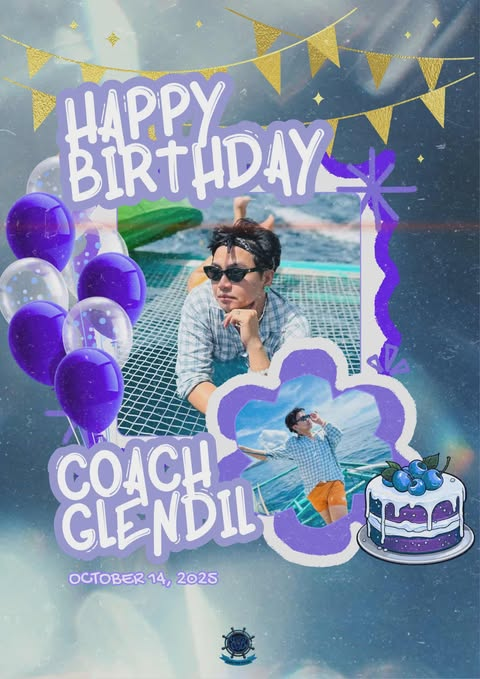 [10142025]  

Happy birthday, Coach Glendil! 🎉 Thank you for guiding NEO and being an inspiring mentor and friend to us all. Wishing you more success, happiness, and peace—you truly deserve it! 💙