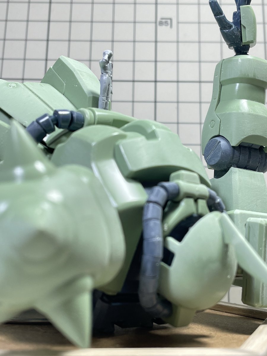 oojiro144's tweet image. 昨晩着手し、本日ここまで出来ました💯
ウェザリング、楽しい😆✨