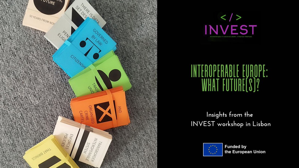 InteroperableEU's tweet image. New #INVEST article highlights key takeaways from the latest workshop in Lisbon 🇵🇹 as part of the 'Europe goes Once-Only' series! 

The workshop discussed challenges and opportunities regarding the implementation of an #interoperable 🇪🇺.

Read more👉interoperable-europe.ec.europa.eu/collection/inv…