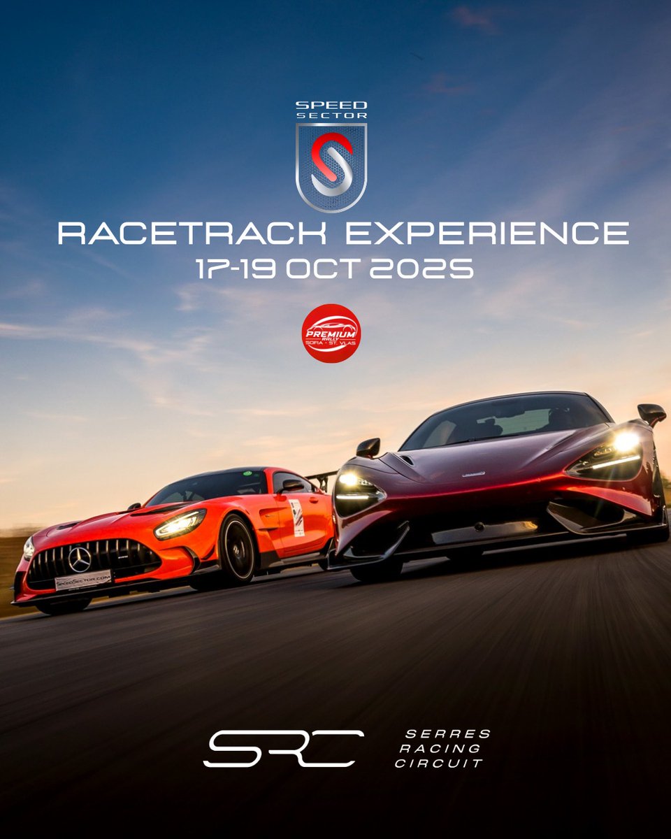 SerresRacing's tweet photo. 📷 Το μεγαλύτερο Racetrack Experience της Νοτιοανατολικής Ευρώπης έρχεται στο Αυτοκινητοδρόμιο Σερρών!
📷 17-19 Οκτωβρίου 2025
Είσοδος 📷10€/μέρα. Όλα τα έσοδα θα διατεθούν σε φιλανθρωπικό σκοπό.
Eνα κορυφαίο event των https://t.co/GvTvcNwFvP &amp; Premium Rally. https://t.co/o2HQj2qvfL