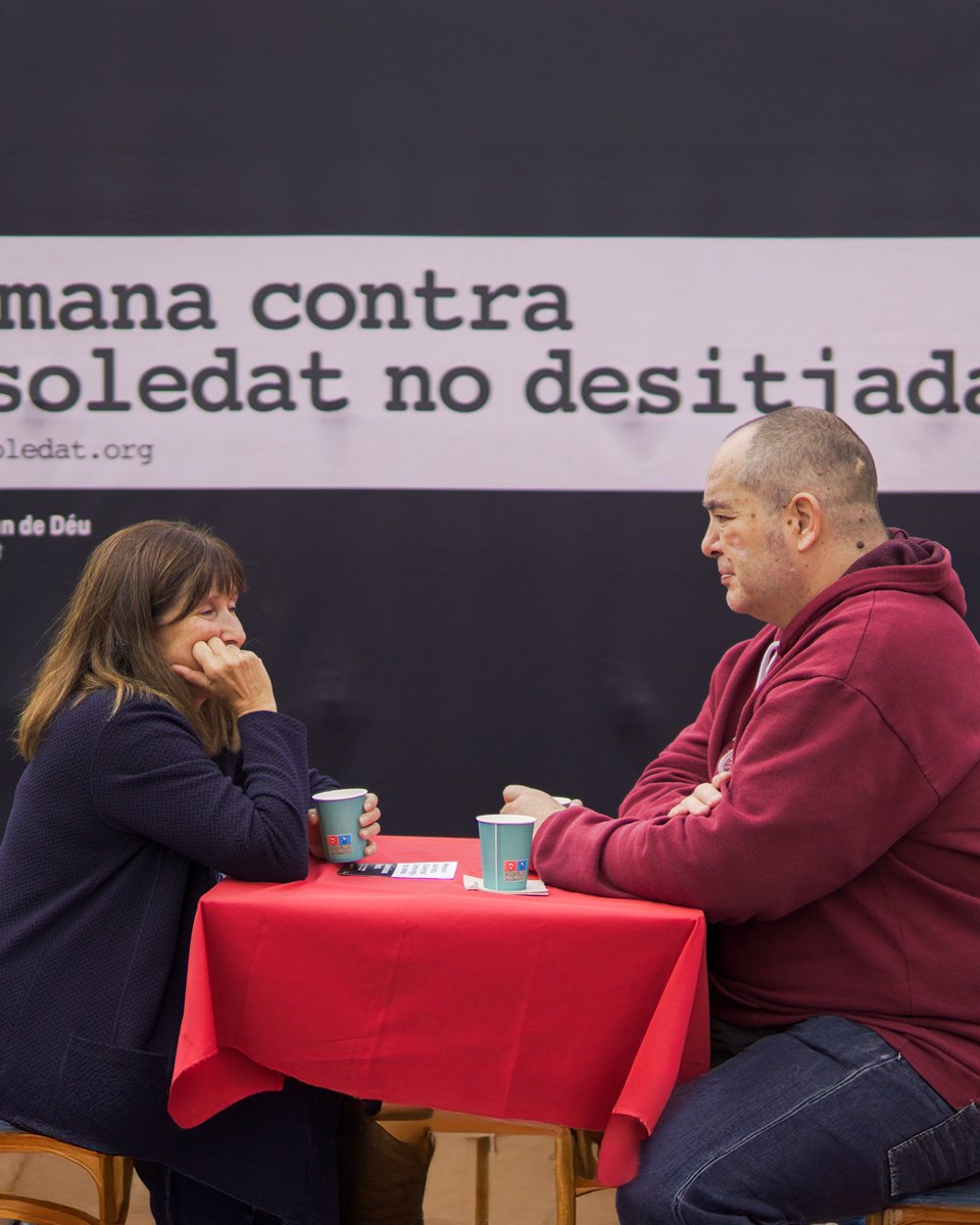 solidaritatSJD's tweet image. 🔝🙌 Avui hem donat el tret de sortida a la Setmana contra la soledat no desitjada de Sant Joan de Déu! Hem portat la #SoledatNoDesitjada al carrer per visibilitzar-la i trencar-la, amb una acció participativa.

ℹ️ Entra a TrencaLaSoledat.org i descobreix totes les activitats…