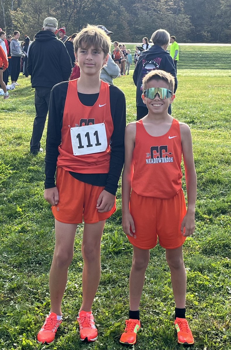 Singleton (18th) and Bell (28th) had strong showings in the boys competition!

Full results from the meet at Crooksville are available at 
runsignup.com/Race/OH/Crooks…

#GoColts 

(2/2)