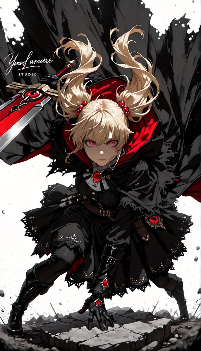 oneesan_aiart's tweet image. Warrior woman wielding a massive greatsword, strength and grace combined ⚔️🔥 #Greatsword #Warrior #AIArt #YonasLumiereStudio #女戦士