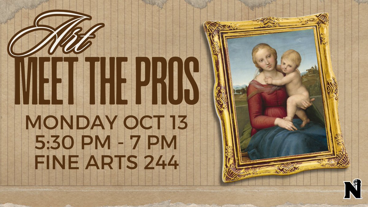 Join us tonight at 5:30 in the Fine Art building for Meet the Pros. Learn more about these events at nwmissouri.edu/career/events/…