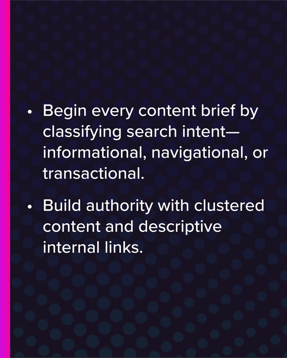 NewTargetInc's tweet image. This week’s digital marketing focus: SEO tips that drive visibility. Start with search intent, cluster your content, and stay on top of technical fixes. Strong SEO is proactive, not reactive.
#SEO #DigitalMarketing #SearchEngineOptimization #MarketingTips
